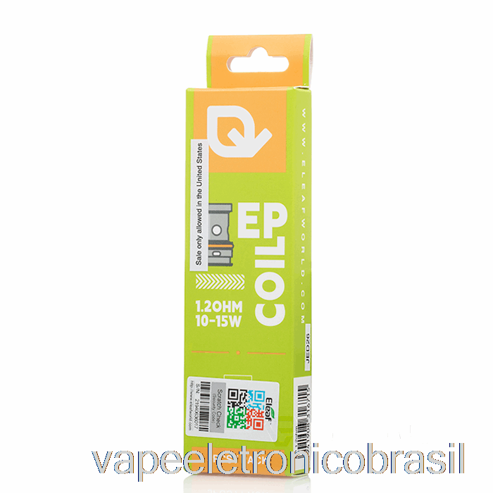 Vape Recarregável Eleaf Ep Bobinas De Substituição 1.2ohm Ep Coils